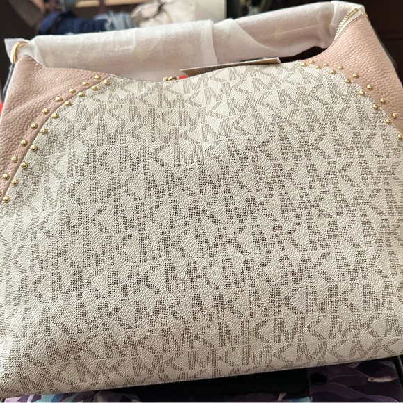 MK purse vanilla & pink - Picture 2 of 4